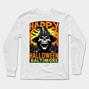 Baltimore Halloween Long Sleeve T-Shirt